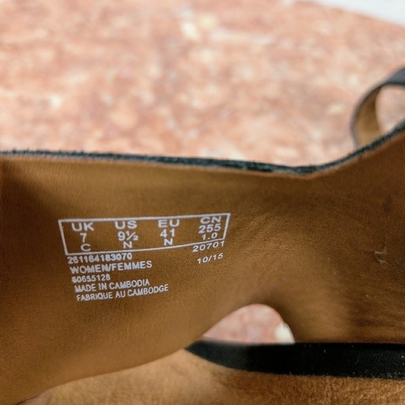 Clark's collection soft cushion black leat… - Picture 6 of 8